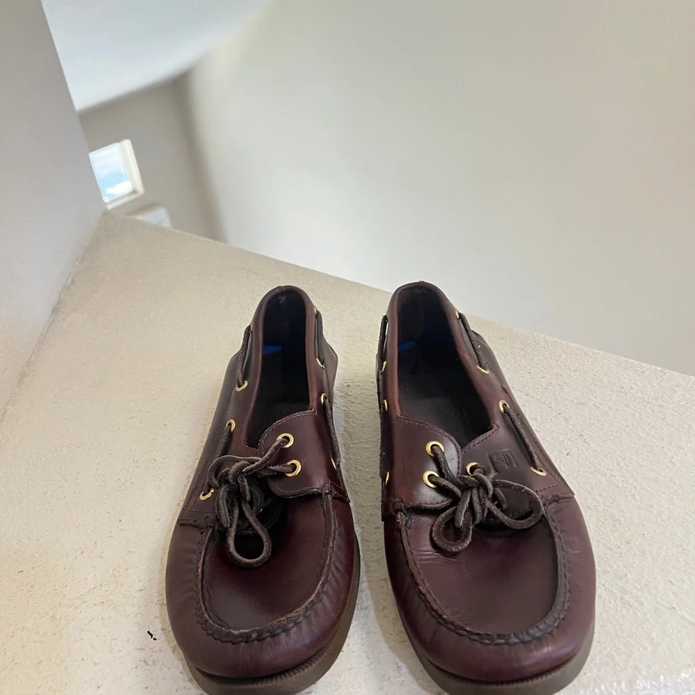 Sperry Top-Sider Men's Authentic Original‎ Boat Driving Shoe Amaretto Size 10.5